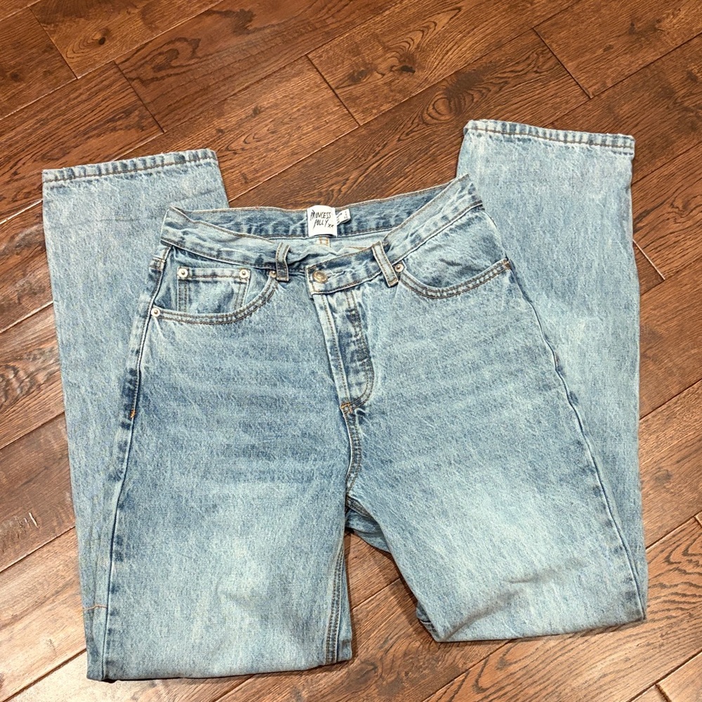 Princess Polly Jeans in Light Blue US 0